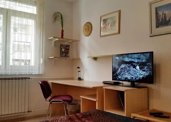 Retro 2Br Apartment Iva Tour As With Balcony And Ac Near Medical Faculty 1,5Km To Ljubljana Center شقة